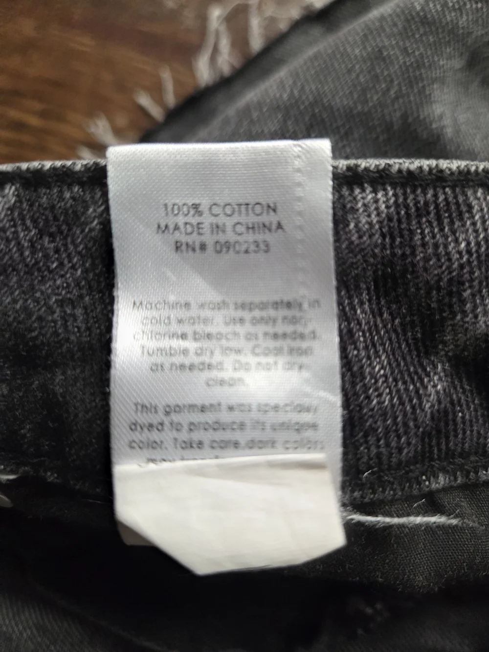 PacSun Gray Distressed High-Rise Mom Jean Shorts